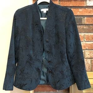 Coldwater Creek Green Blazer Jacket